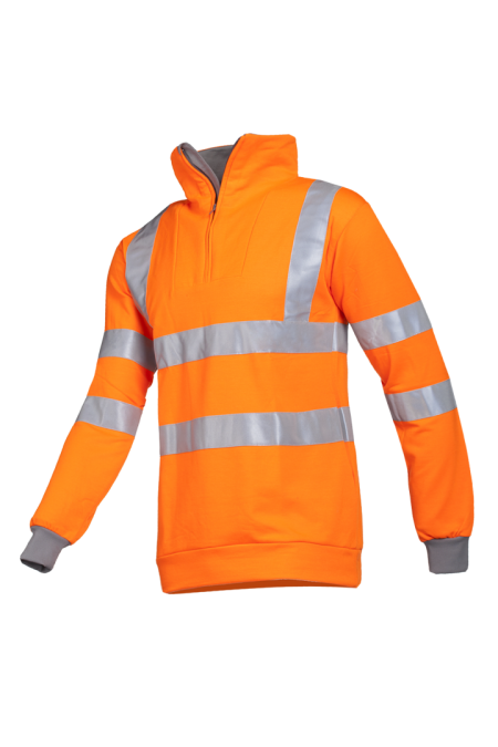 Sioen Signalisatie Sweater Bindal 284A Fluo Oranje