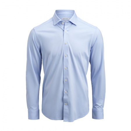 J. Harvest & Frost Indigo Bow 132 Slim Fit Heren Hemelsblauw