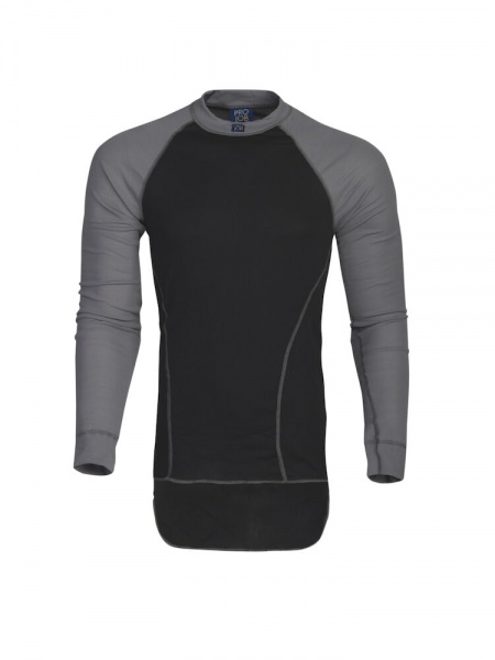 Projob 3101 Crewneck Thermisch Onderhemd Zwart