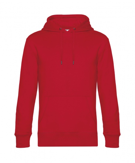 B&C King Hooded Hoodie  Rood