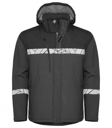 Projob Progression 7400 Softshell Grijs/Zwart