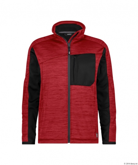 Dassy Sweater Convex Next Rood/Zwart