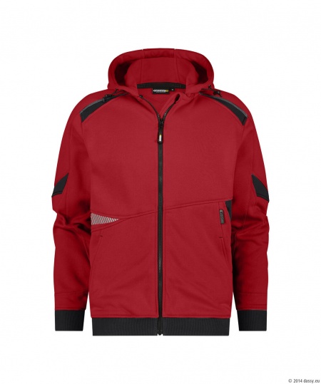 Dassy Sweater Lunax Rood/Zwart