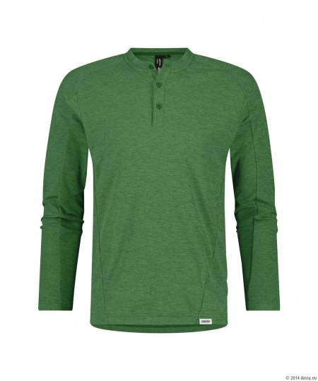 Dassy Henley Shirt Serengeti Olmgroen