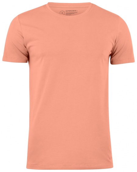 Cutter & Buck Manzanita Roundneck T-Shirt Heren Papaya