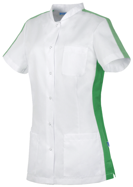 De Berkel Damesjack Kristel Wit/Groen