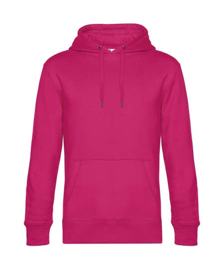 B&C King Hooded Hoodie  Fuchsia