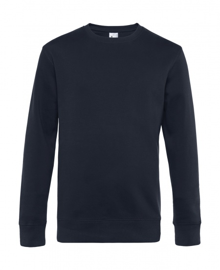 B&C King Crew Sweater  Marine
