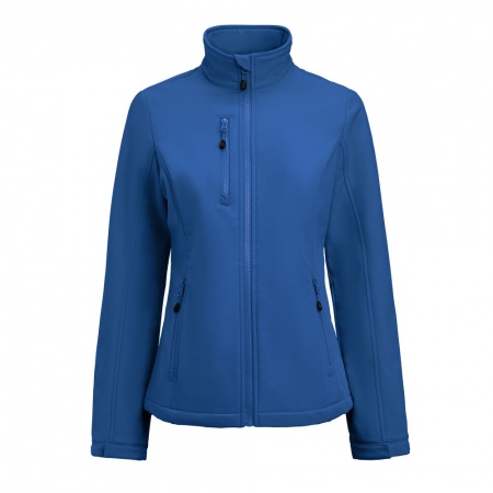Printer Red Airwalk Softshell Jas Dames Blauw