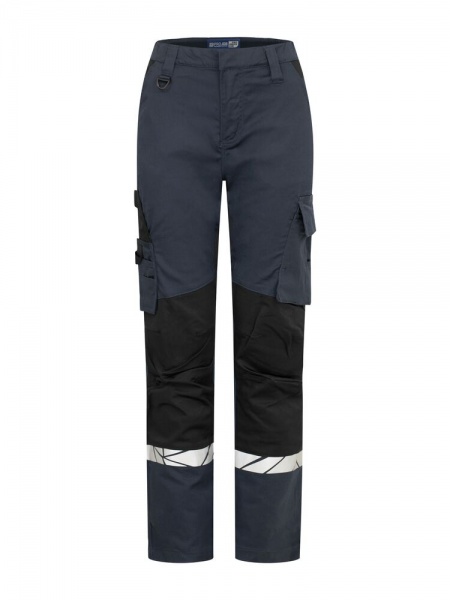 Projob Progression 7511 Stretchbroek Zonder Kniezakken Dames Marine/Zwart