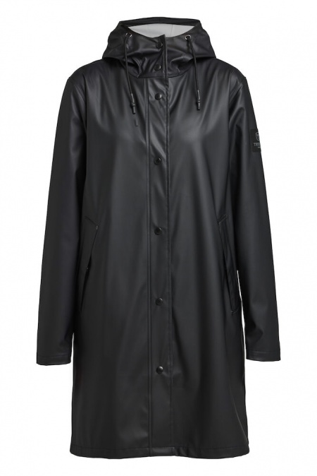 Tenson Apelviken PU Raincoat Dames Zwart