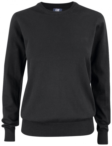 Cutter & Buck Oakville Crewneck Dames Zwart