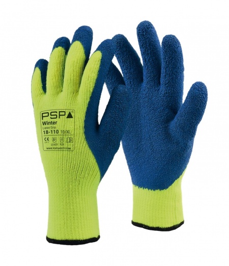 PSP 18-110 Winter Latex Winterhandschoen (12 Paar)