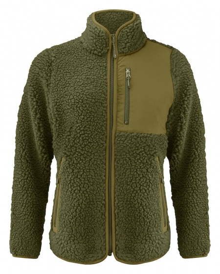 Harvest Kingsley Fleece Jas Dames Groen