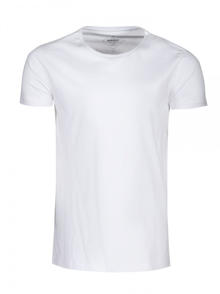 Harvest Twoville T-Shirt Heren Wit