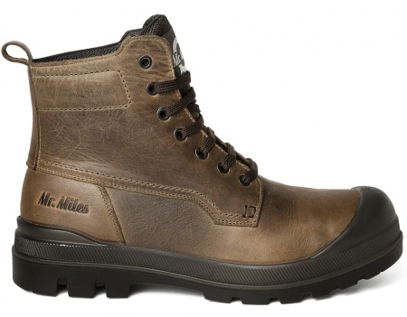 Mr. Miles Veiligheidsschoenen Santiago Hoog S3 Bruin