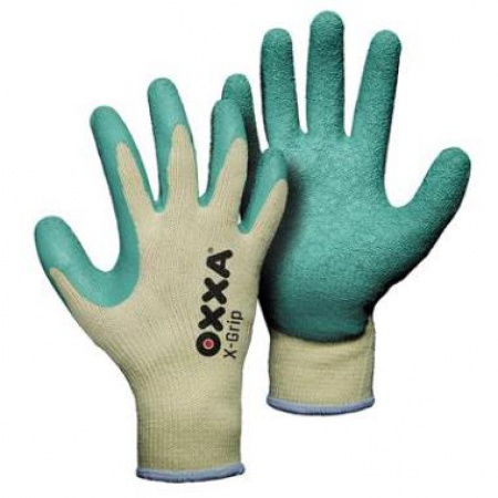 OXXA® X-Grip 51-000 Handschoen (12 Paar) Grijs