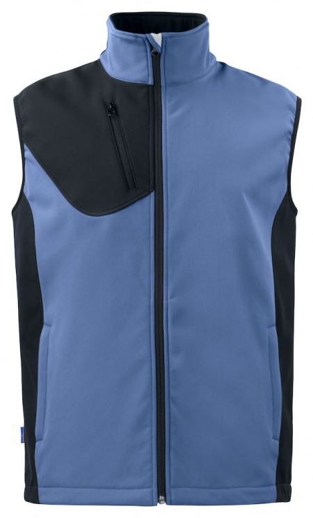 Projob Prio 3702 Softshell Vest Hemelsblauw