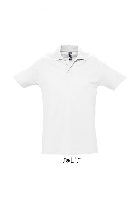 Sol's Spring II Polo Heren (3 stuks) Wit