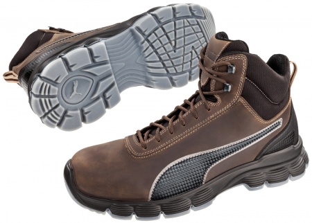 Veiligheidsschoenen Puma 63.012.2 "Condor Brown Mid" Hoog S3L