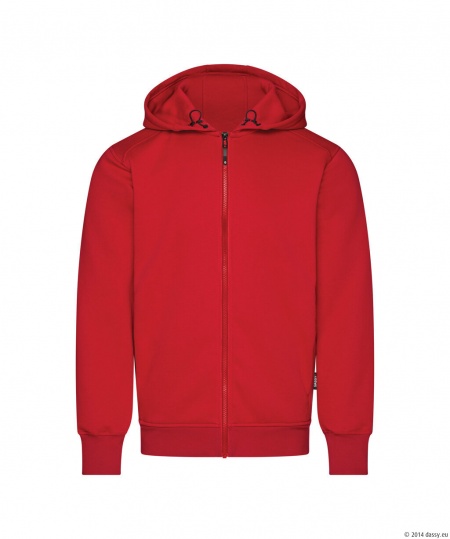 Dassy Hoodie Grid Rood