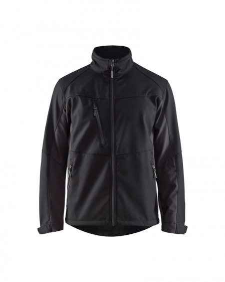 Blaklader Softshell Jack 4950 Zwart/grijs