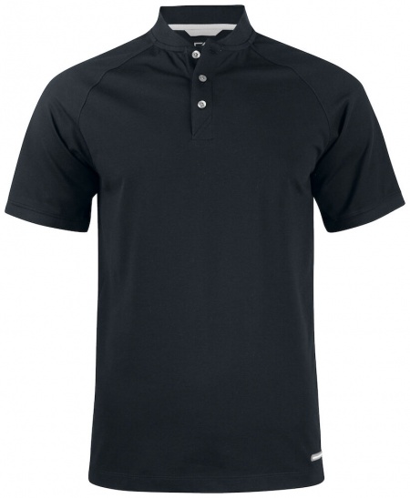 Cutter & Buck Advantage Stand-Up Collar Polo Zwart