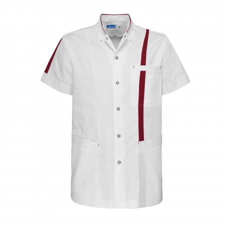 De Berkel Unisex Jack Lex Wit/Bordeaux