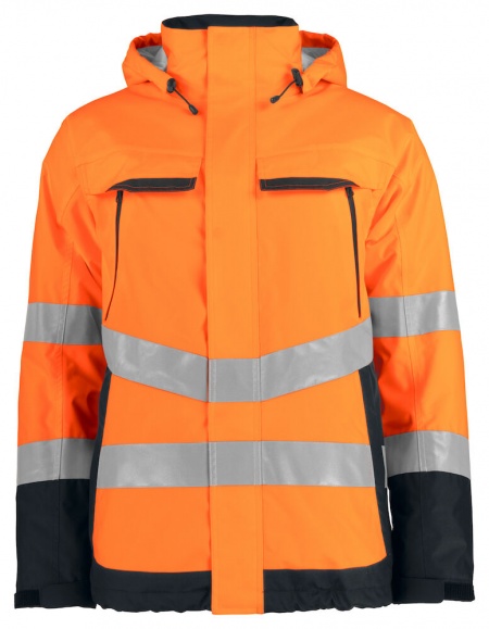Projob Prio 6441 Gevoerde Regenjas - EN ISO 20471 KLASSE 3