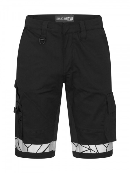 Projob Progression 7510 Stretchshort Zwart/Zwart