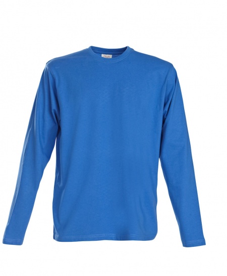 Printer Essentials Heavy Long Sleeve T-Shirt (3 stuks) Koningsblauw