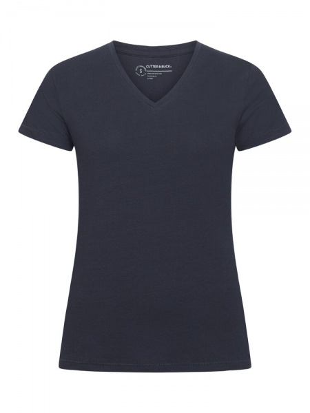 Cutter & Buck Manzanita V-Hals T-Shirt Dames Dark Navy