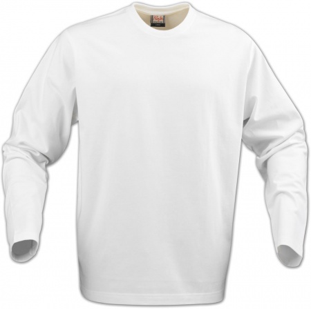 Printer Essentials Heavy Long Sleeve T-Shirt (3 stuks) Wit