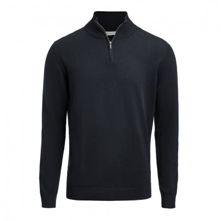 Harvest Ashland Halfzip Gebreide Sweater Unisex Marine