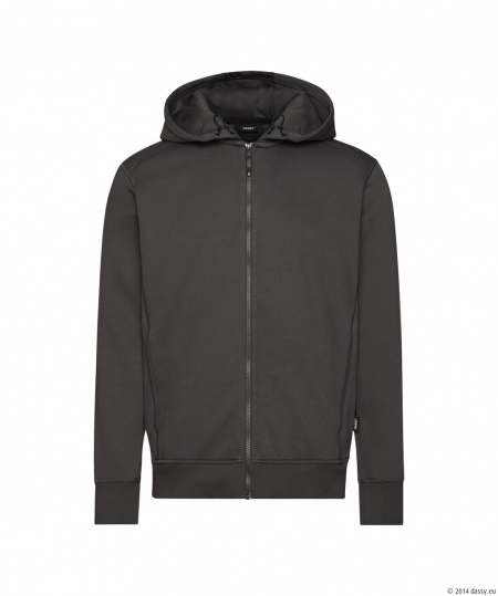 Dassy Hoodie Grid Antraciet