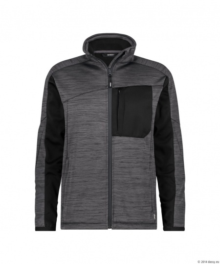 Dassy Sweater Convex Next Antracietgrijs/Zwart