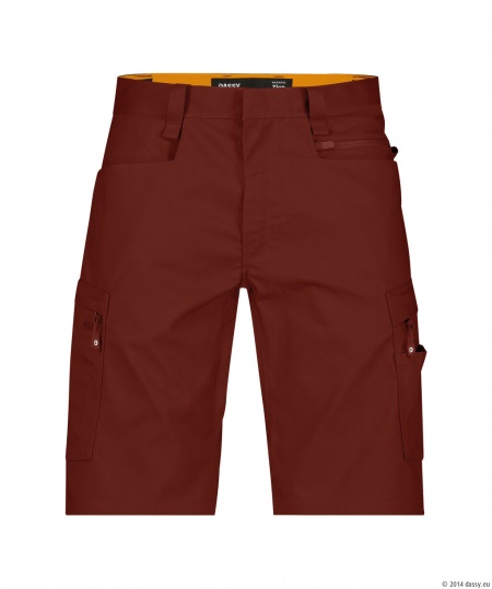 Dassy Werkshort Zion Baksteenrood