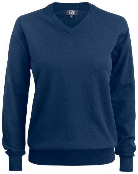 Cutter & Buck Oakville V-Neck Dames Dark Navy