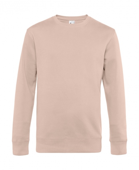 B&C King Crew Sweater Pink