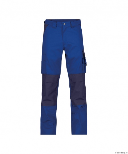 Dassy Werkbroek Boston 300g Korenblauw/Marineblauw