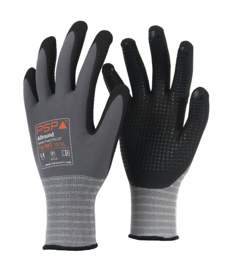 PSP 10-585 Allround Nopjes Top Nitril Schuim Werkhandschoen (12 Paar)