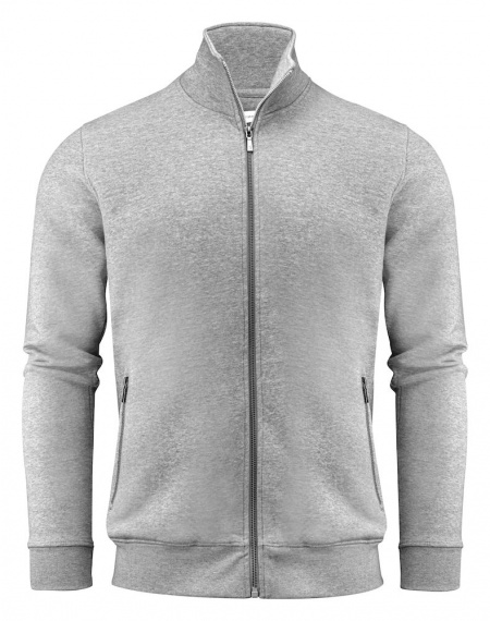 Harvest Melville Heights Sweater Volledige Rits Heren Grijs Mêlée